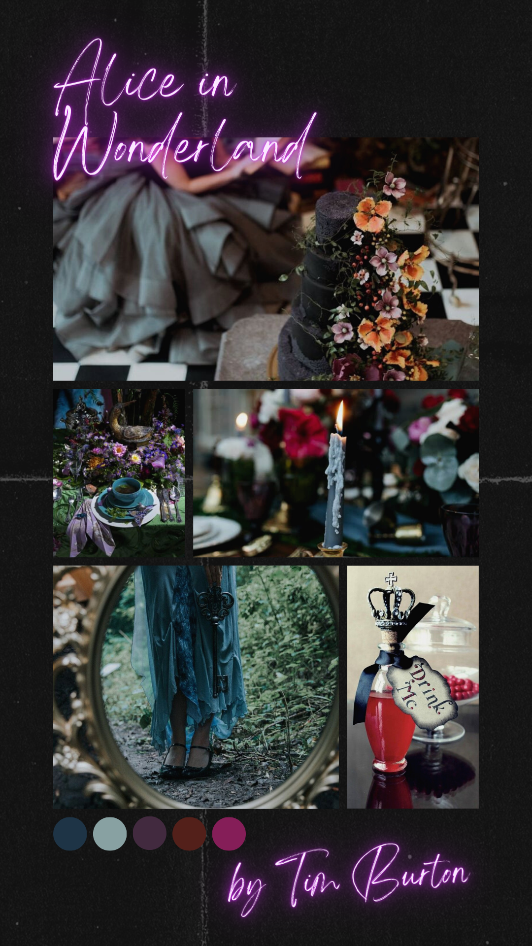 Wedding Inspirazione Tim Burton