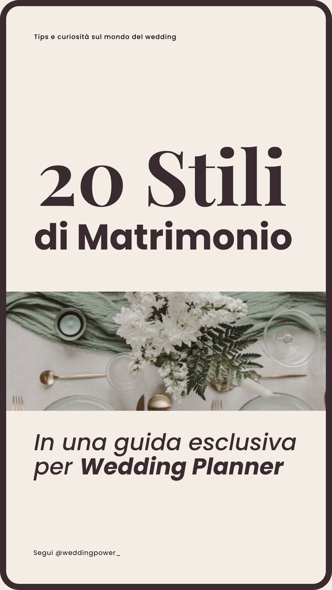 Copertina 20 stili di matrimonio